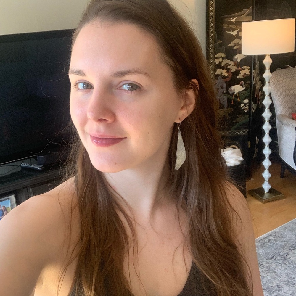 Hammered Silver Statement Earrings - image 5